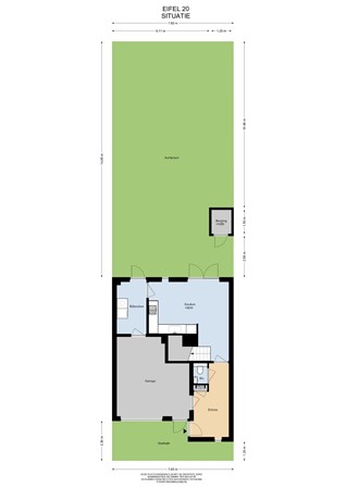 Floorplan - Eifel 20, 6162 KC Geleen